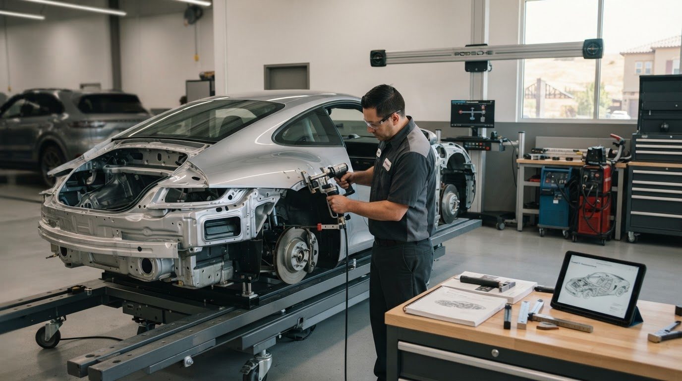Porsche Collision Repair That Protects Performance, Finish, and Value