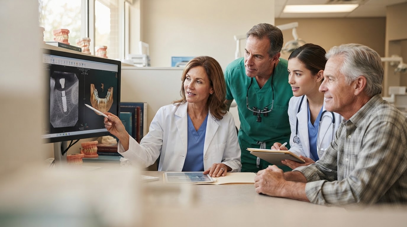 How Dentists, Surgeons, and Specialists Share Your Implant Care